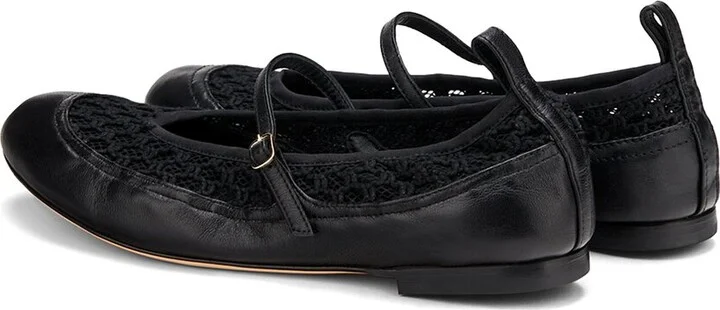 Agl Milly Plots Leather Ballet Flat - Image 2
