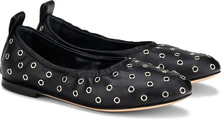 Agl Milly Ring Leather Ballet Flat