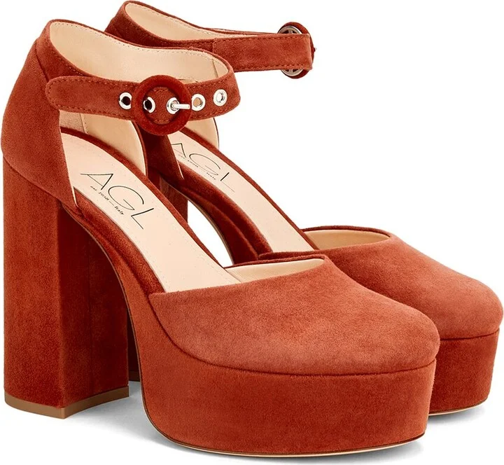 Agl Pam Suede D'orsay Pump