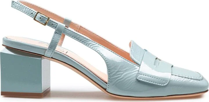 Agl Patent Leather Moccasin