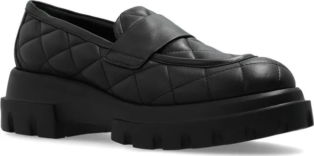 AGL Quilted Loafer Flats