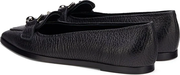 Agl Rei Piercing Leather Ballet Flat - Image 2