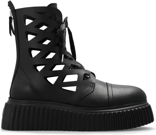 AGL Viggy Platform Ankle Boots