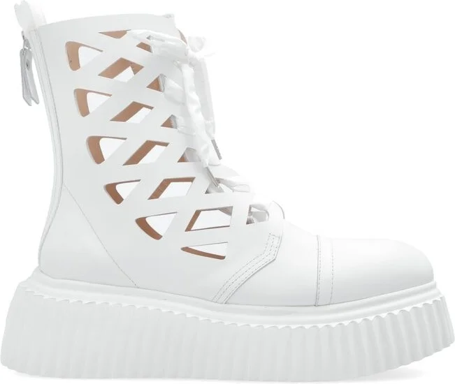 AGL Viggy Platform Ankle Boots