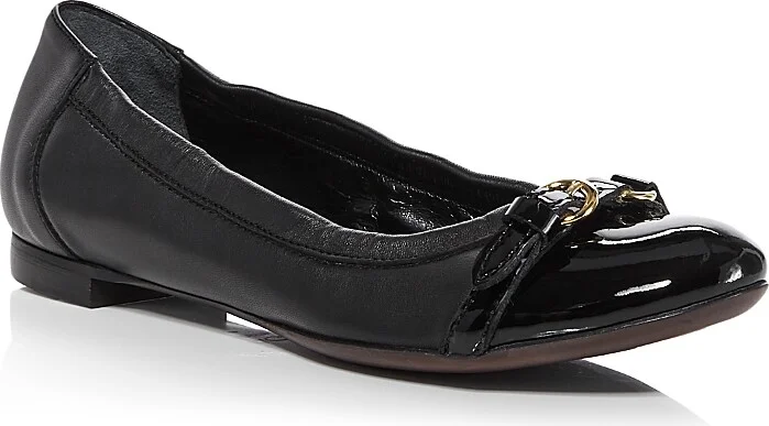 Agl Women's Monika Cap Toe Ballet Flats