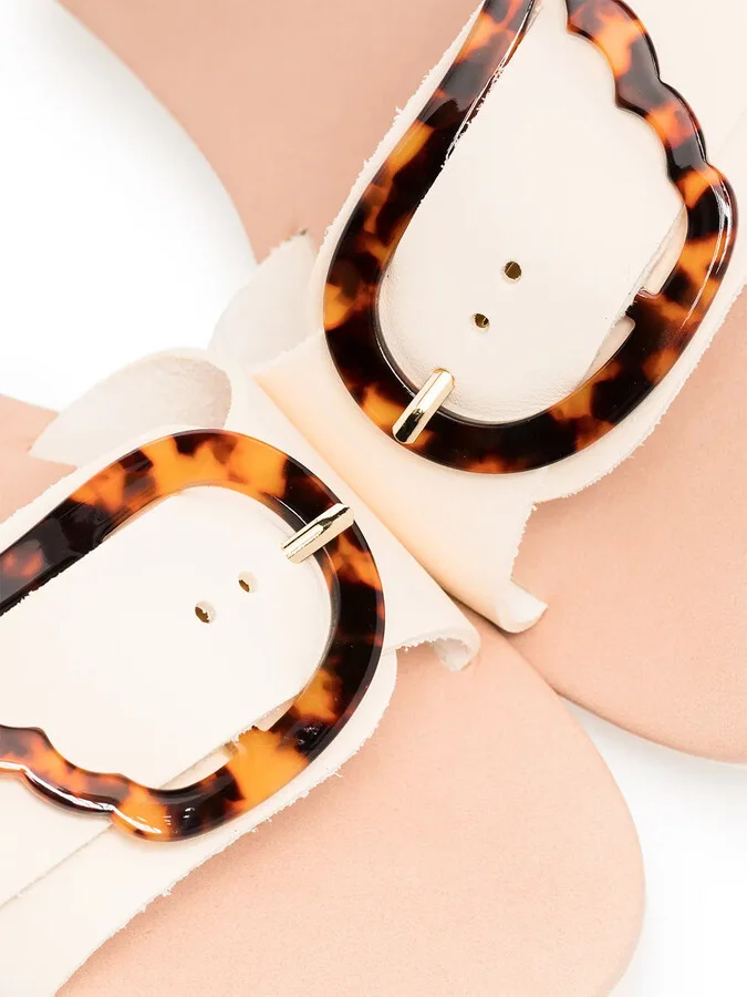 Aglaia leather slides - Image 2