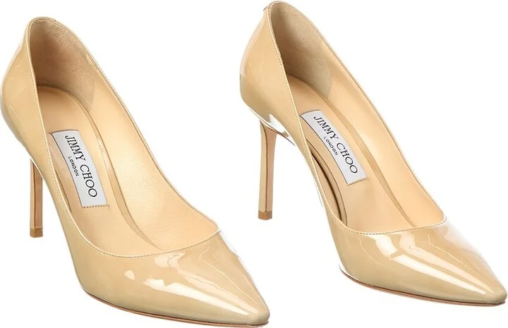 Agnes 85 Patent Pointy-Toe Pump (Authentic Pre-Loved)