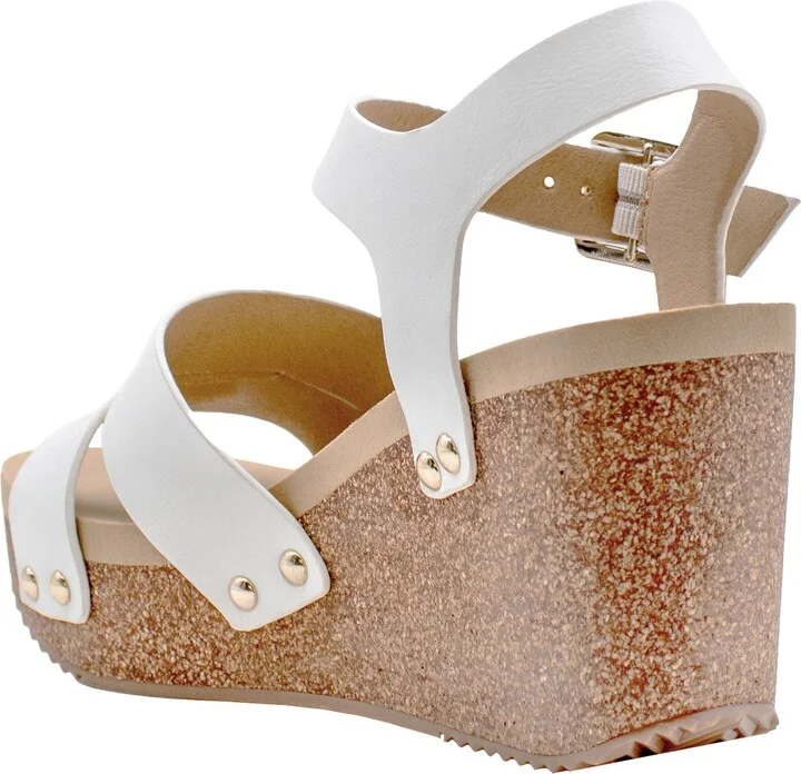 Agnes Ankle Strap Platform Wedge Sandal - Image 2