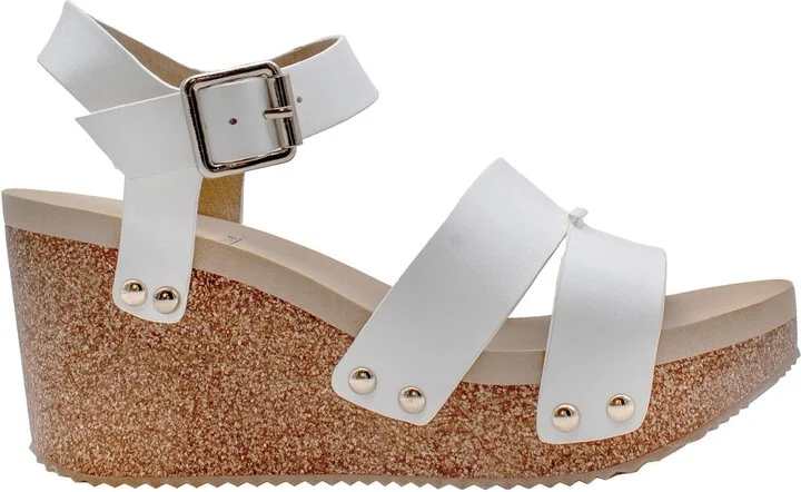 Agnes Ankle Strap Platform Wedge Sandal - Image 3