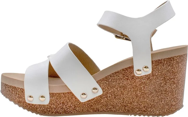 Agnes Ankle Strap Platform Wedge Sandal - Image 8