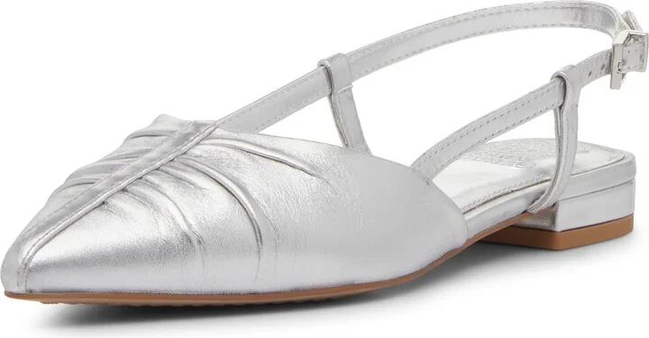 Agnes Pointed Toe Slingback Flat