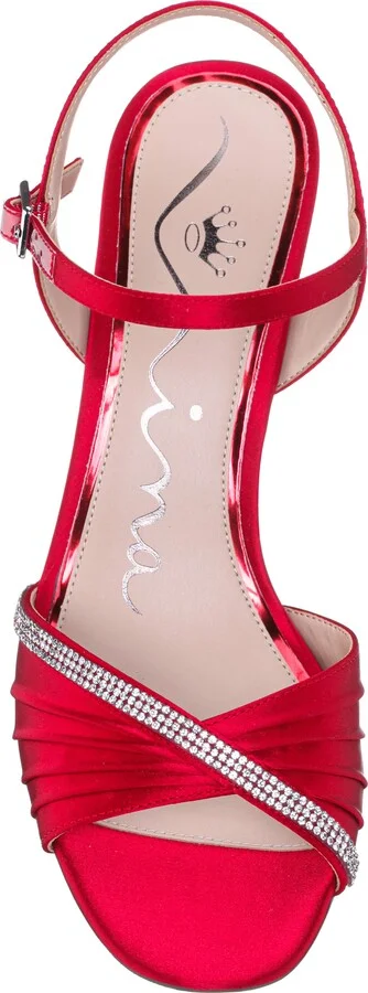 Agnes Satin Sandal - Image 4