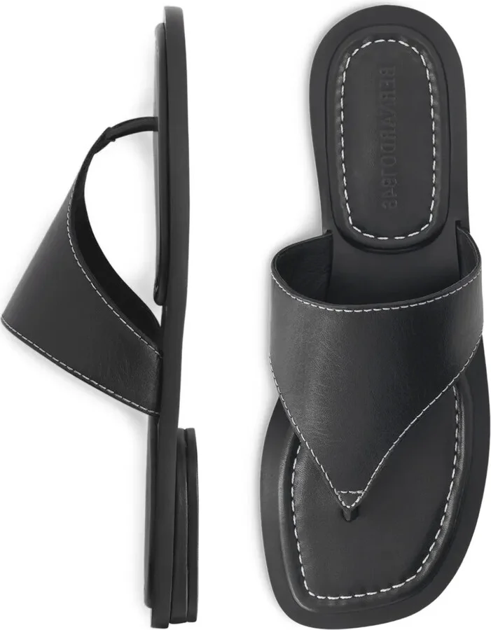 Agora thong leather sandals - Image 5