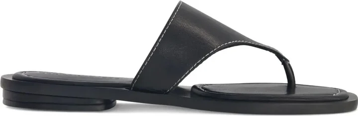 Agora thong leather sandals