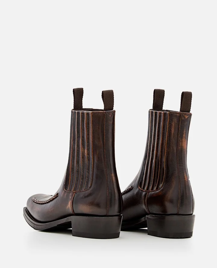 Agulla Square Toe Chelsea Boots - Image 3