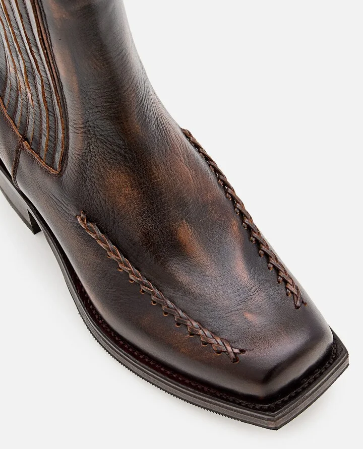 Agulla Square Toe Chelsea Boots - Image 4
