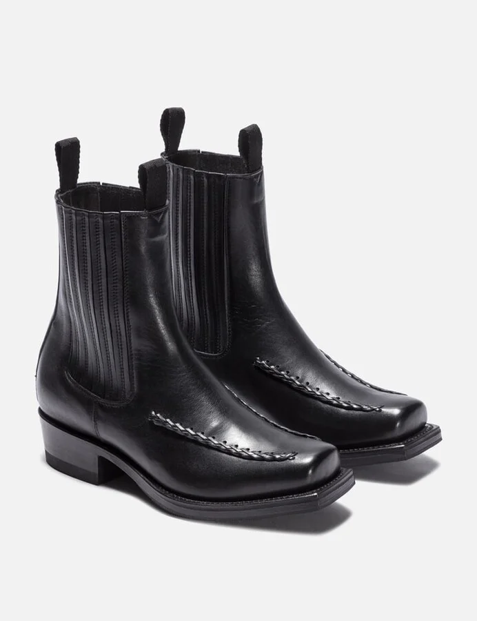 Agulla Square Toe Chelsea Boots - Image 4