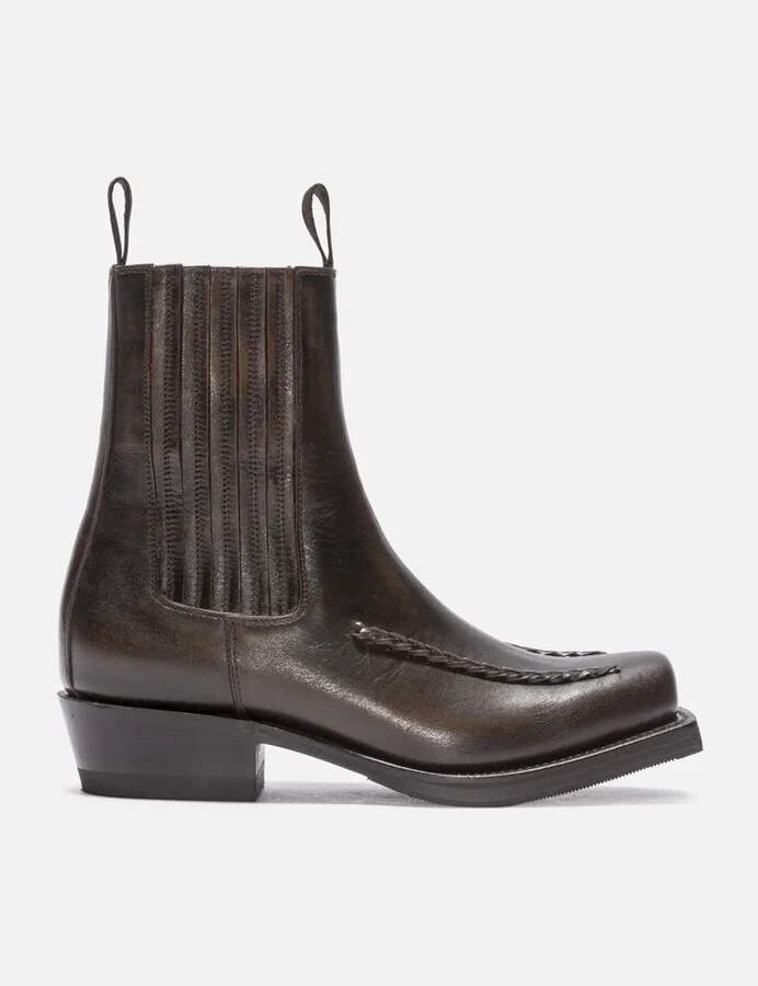 Agulla Square Toe Chelsea Boots