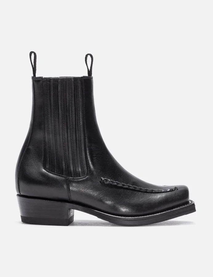 Agulla Square Toe Chelsea Boots