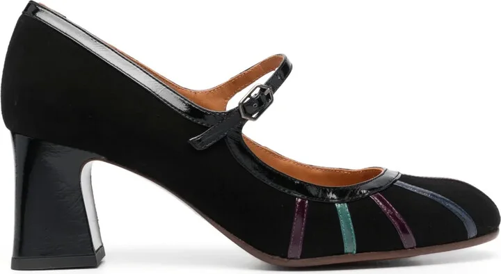 Aguta 70mm suede pumps