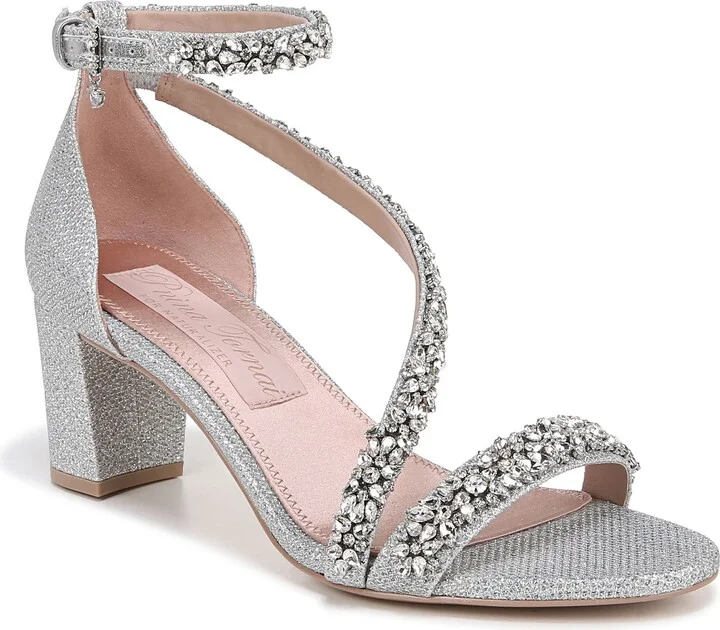 Ahava Embellished Ankle Strap Sandal