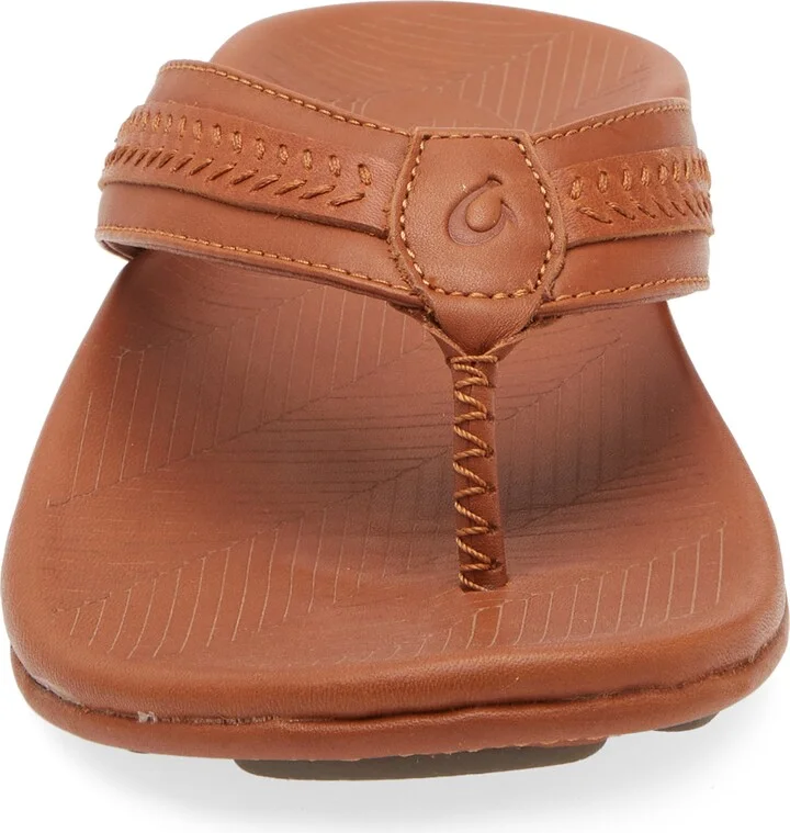 Aho Leather Flip Flop - Image 4