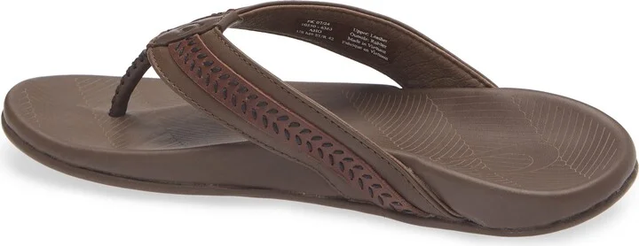Aho Leather Flip Flop - Image 8