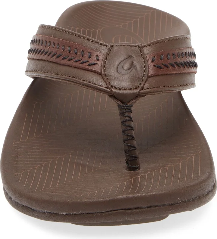 Aho Leather Flip Flop - Image 10