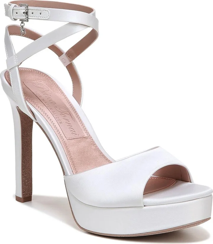 Ai Womens Satin Dressy Ankle Strap