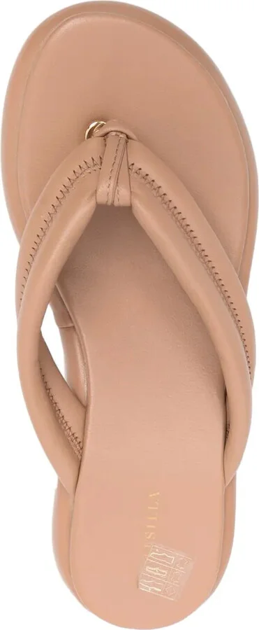 Aiko 50mm wedge sandals - Image 4