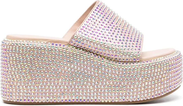 Aiko platform sandals
