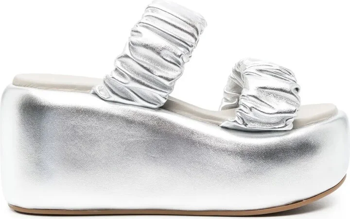 Aiko platform strap sandals