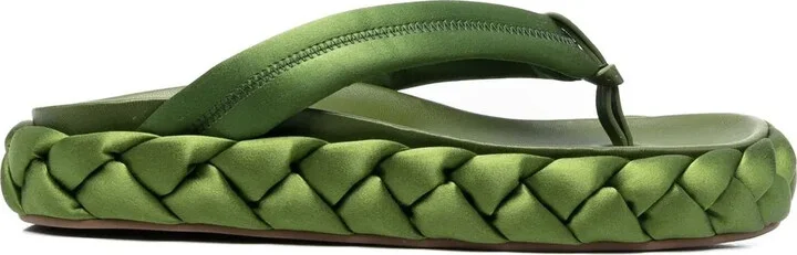 Aiko satin sandals