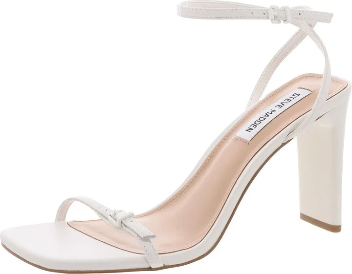 Ailene Womens Leather Sandal Ankle Strap