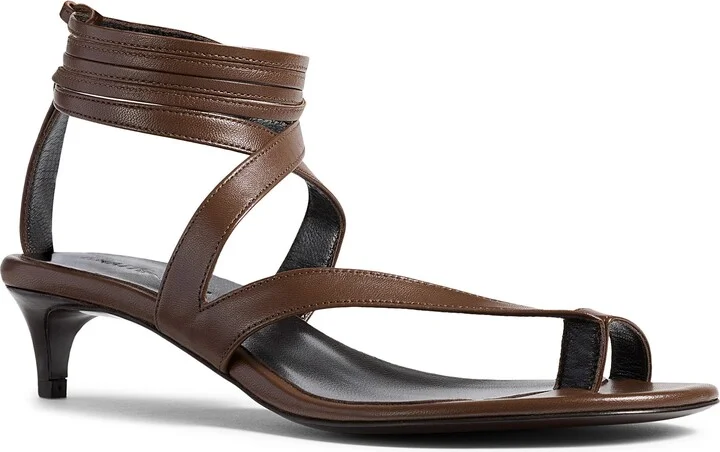 Aimee Strappy Kitten Heel Sandal