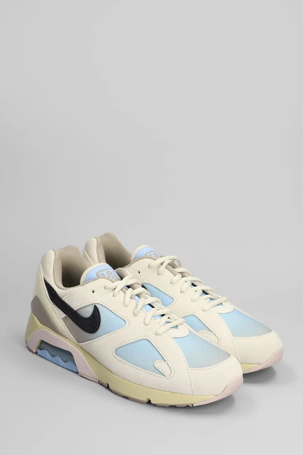 Air 180 Sneakers In Beige Suede And Fabric - Image 2