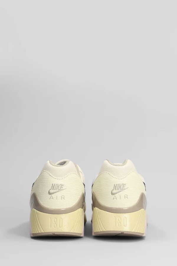 Air 180 Sneakers In Beige Suede And Fabric - Image 4