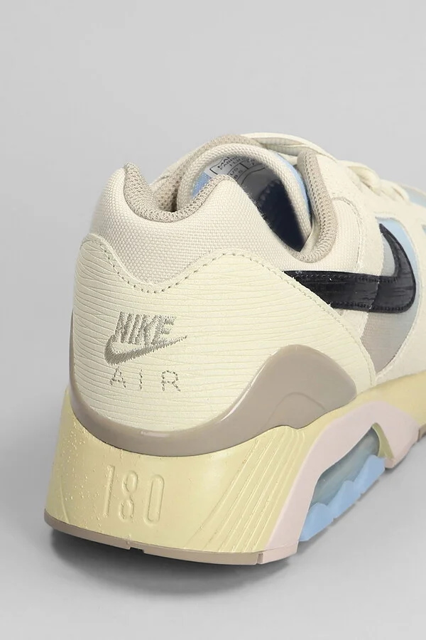 Air 180 Sneakers In Beige Suede And Fabric - Image 5