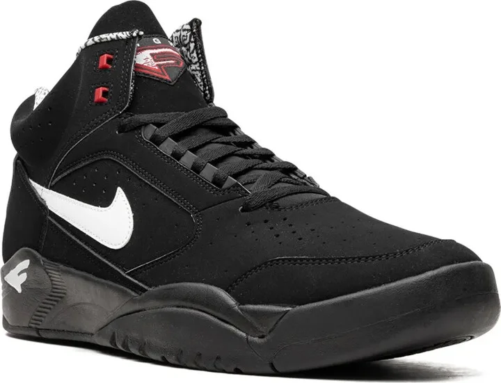 Air Flight Lite Mid "Black White Varsity Red" sneakers - Image 2