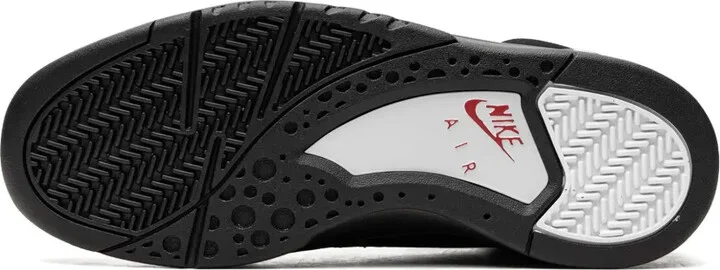 Air Flight Lite Mid "Black White Varsity Red" sneakers - Image 4