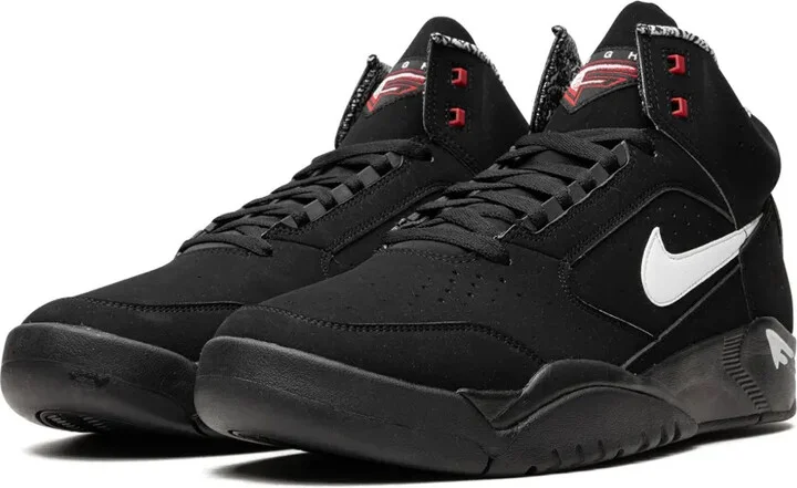 Air Flight Lite Mid "Black White Varsity Red" sneakers - Image 5
