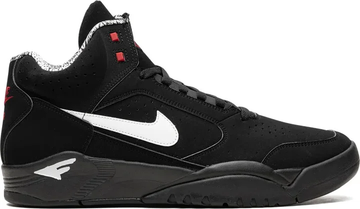Air Flight Lite Mid "Black White Varsity Red" sneakers