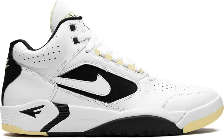 Air Flight Lite Mid "White/Lemon/Black/White" sneakers