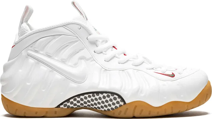 Air Foamposite Pro "White/Gym Red/Gorge Gree" sneakers