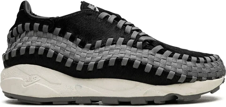 Air Footscape Woven "Black Smoke/Grey" sneakers