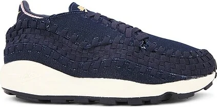 Air Footscape Woven in Denim, Wheat Gold, Obsidian, & Coconut Milk