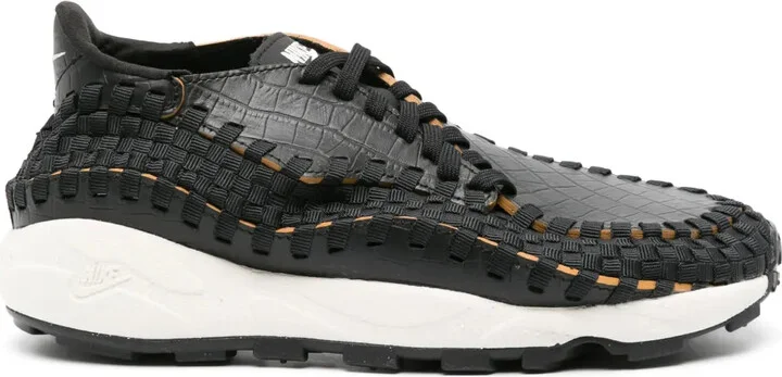 Air Footscape Woven leather sneakers