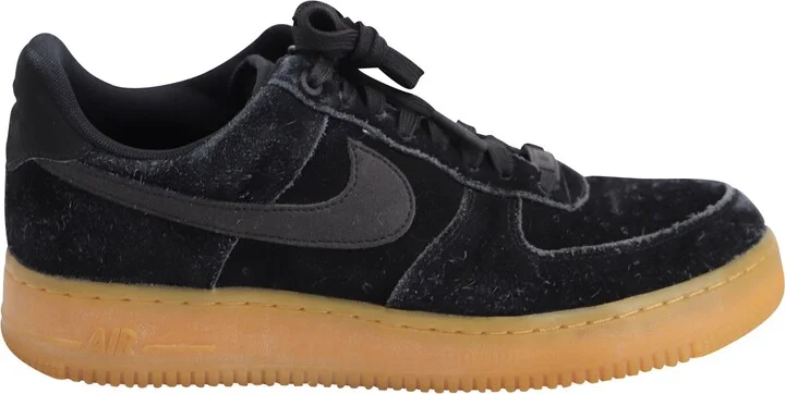 Air Force 1 07 LV8 in Black Gum Suede
