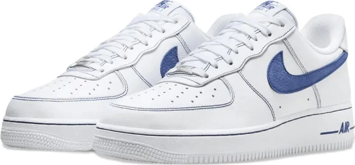 Air Force 1 '07 LV8 "White/Deep Royal" sneakers - Image 2