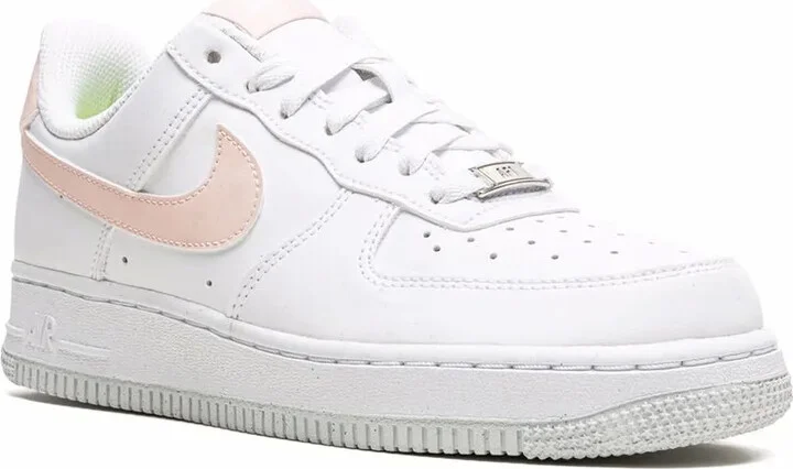 Air Force 1 '07 Next Nature "White/Pale Coral/Black" sneakers - Image 2
